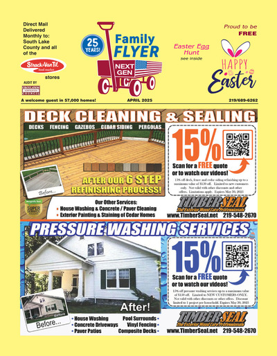 Family Flyer - South Lake County - April 2025