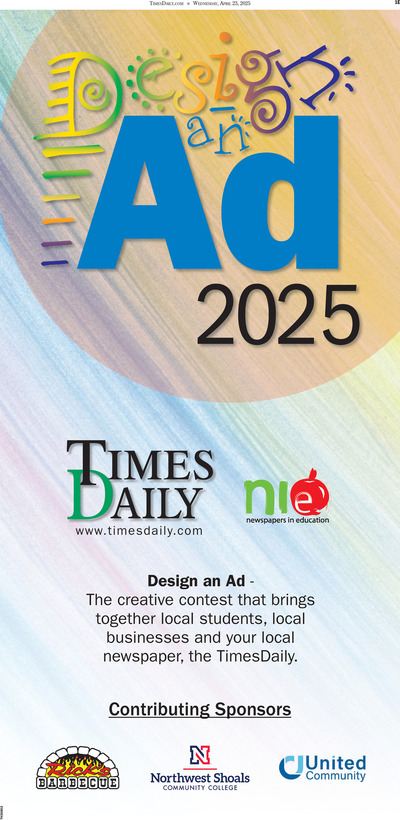 Times Daily - Special Sections - Design an Ad 2025