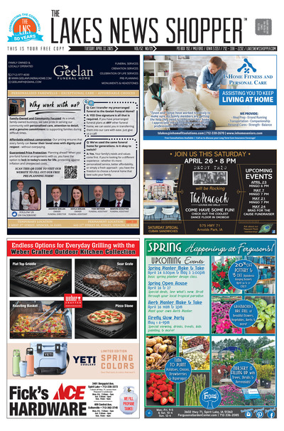 Lakes News Shopper - Apr 22, 2025