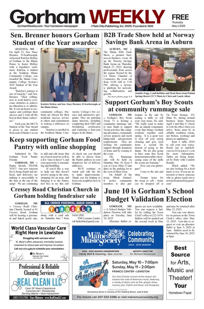 Gorham Weekly - May 1, 2025