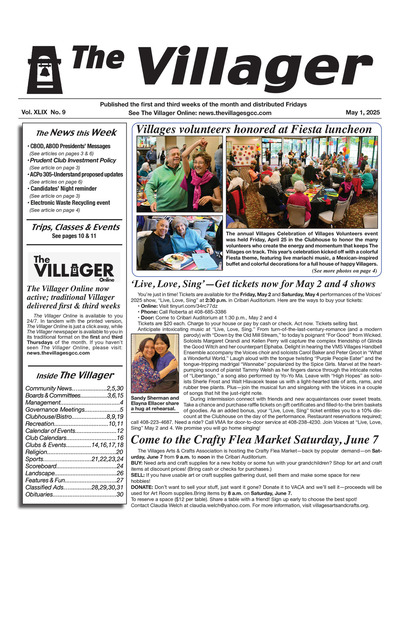 The Villager - May 1, 2025