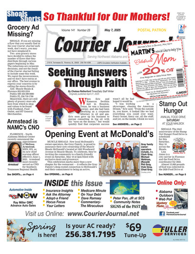 Courier Journal - May 7, 2025
