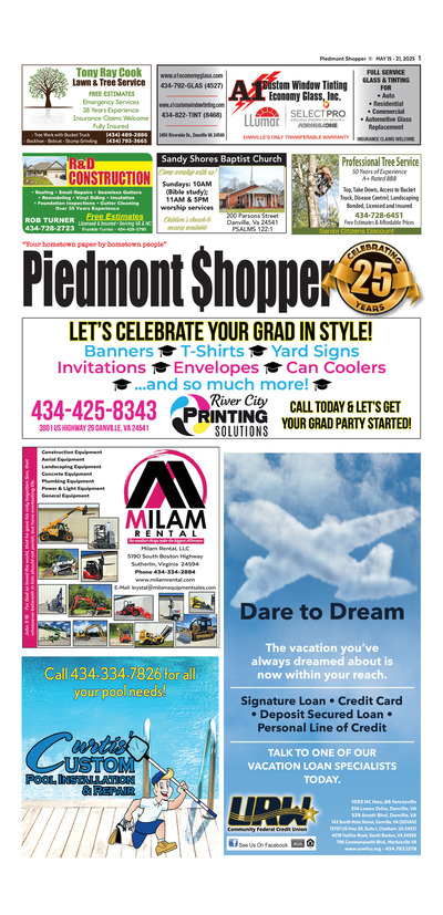Piedmont Shopper - May 15, 2025