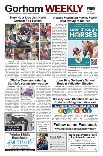Gorham Weekly - May 22, 2025
