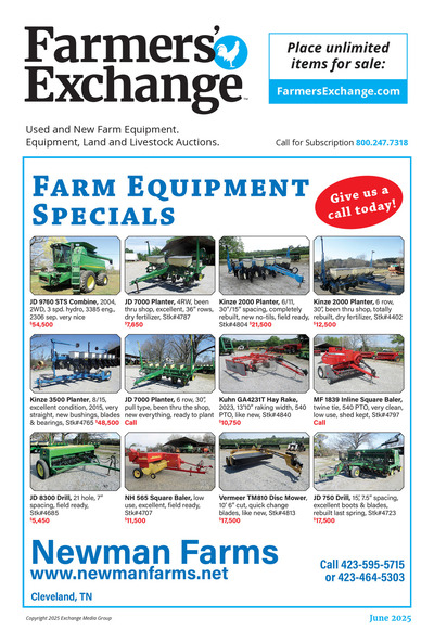 Farmer's Exchange - Free View - June 2025