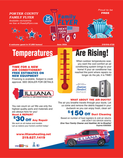 Family Flyer - Porter County - June 2025
