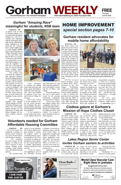 Gorham Weekly - Jun 12, 2025