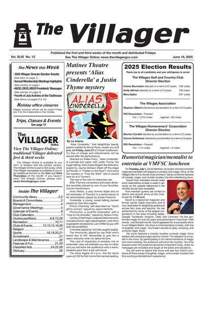 The Villager - Jun 19, 2025