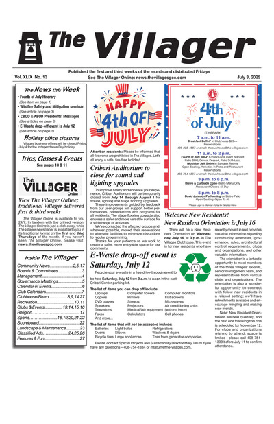 The Villager - Jul 3, 2025
