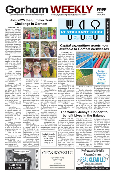 Gorham Weekly - Jul 10, 2025