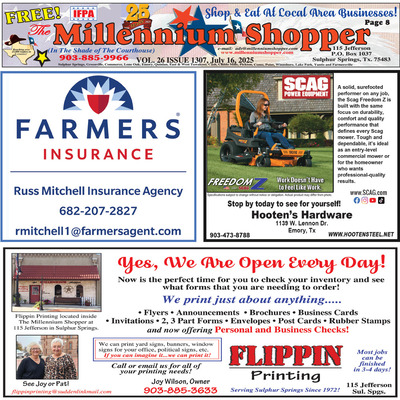 Millennium Shopper - Jul 16, 2025