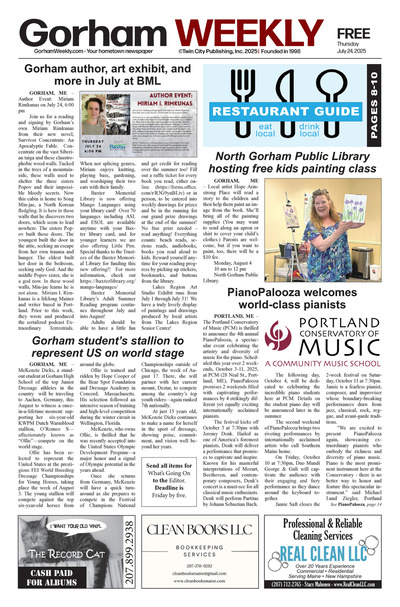 Gorham Weekly - Jul 24, 2025