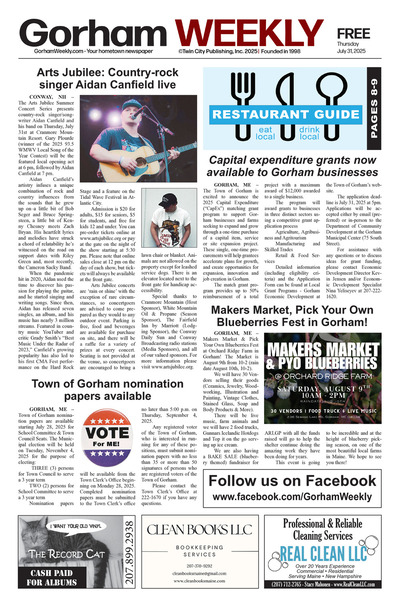 Gorham Weekly - Jul 31, 2025