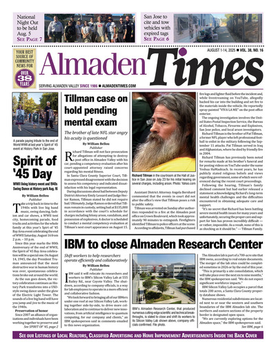 Almaden Times - Aug 1, 2025