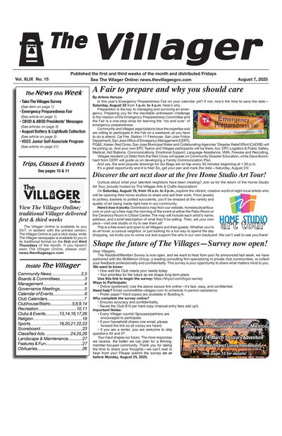 The Villager - Aug 7, 2025