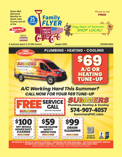 Family Flyer - South Lake County - August 2025