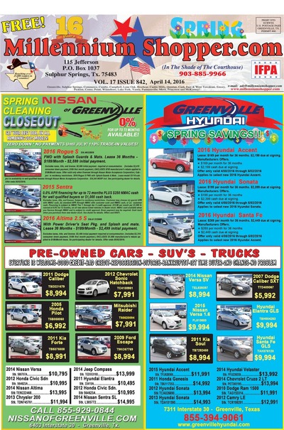 Millennium Shopper - Apr 14, 2016