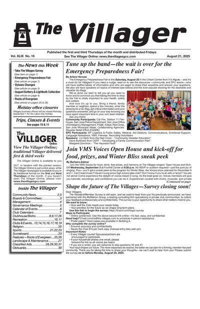 The Villager - Aug 21, 2025
