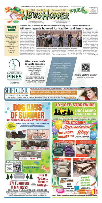 News Hopper - Aug 23, 2025