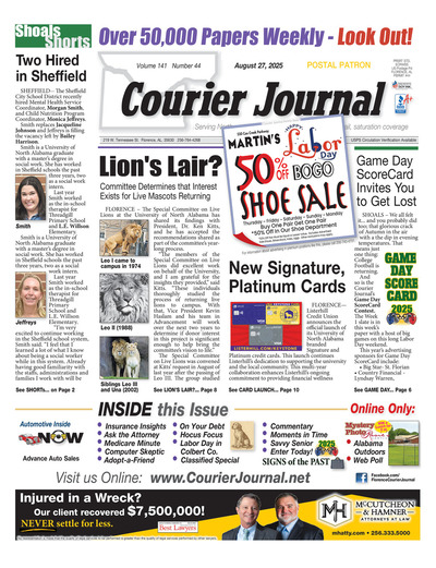 Courier Journal - Aug 27, 2025