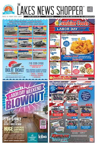 Lakes News Shopper - Aug 26, 2025