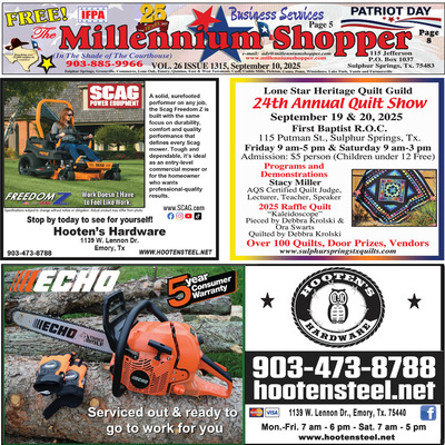 Millennium Shopper - Sep 10, 2025