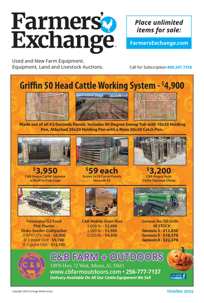 Farmer's Exchange - Free View - October 2025