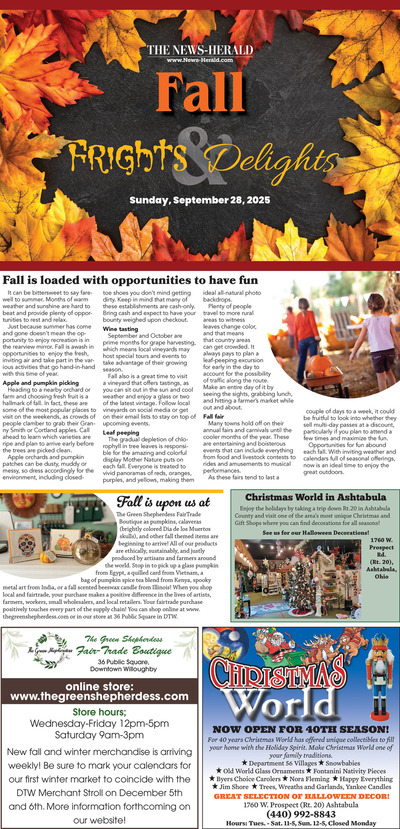 News-Herald - Special Sections - Fall Frights & Delights - Sep 28, 2025