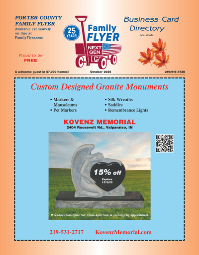 Family Flyer - Porter County - October 2025