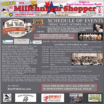 Millennium Shopper - Oct 8, 2025