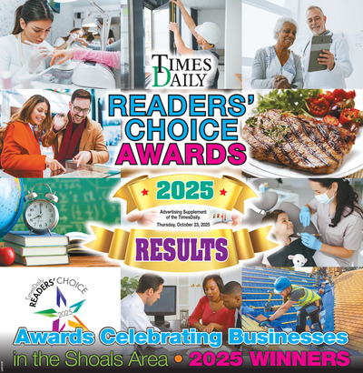 Times Daily - Special Sections - Reader's Choice Awards
