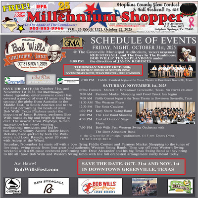 Millennium Shopper - Oct 22, 2025