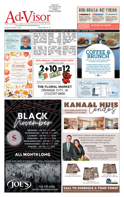 AdVisor - Nov 4, 2025