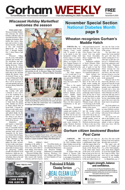 Gorham Weekly - Nov 6, 2025