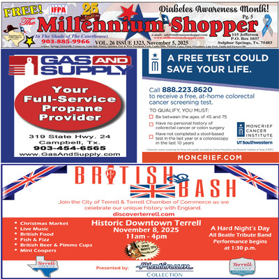 Millennium Shopper - Nov 5, 2025