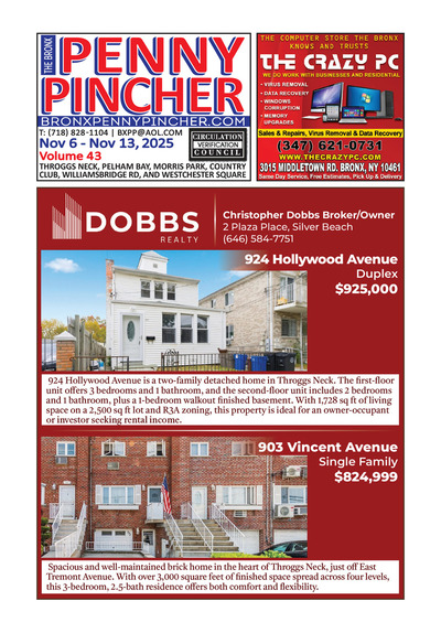 Bronx Penny Pincher - Nov 6, 2025