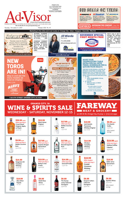 AdVisor - Nov 11, 2025