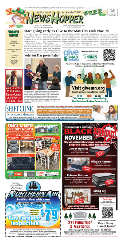 News Hopper - Nov 15, 2025