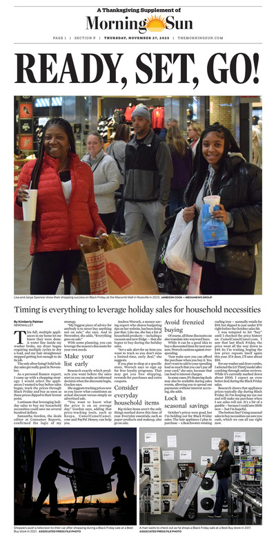 Morning Sun - Special Sections - Ready, Set, Go - Nov 27, 2025