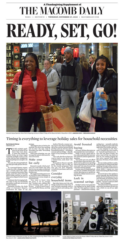 Macomb Daily - Special Sections - Ready, Set, Go - November 2025