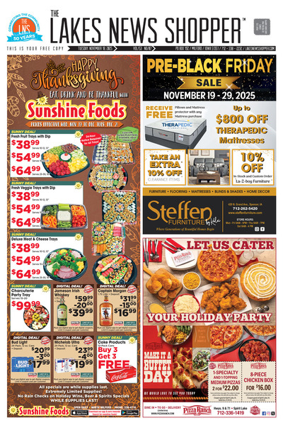 Lakes News Shopper - Nov 18, 2025