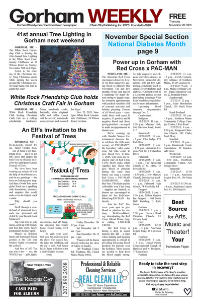 Gorham Weekly - Nov 20, 2025