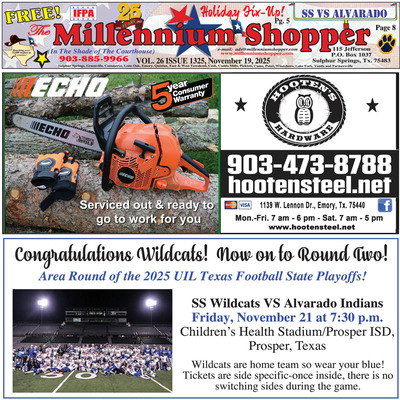 Millennium Shopper - Nov 19, 2025