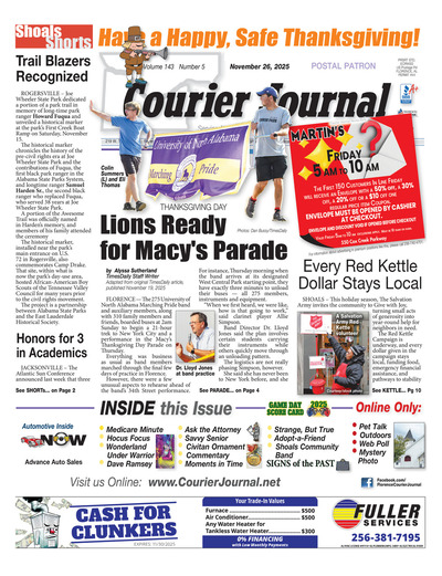 Courier Journal - Nov 26, 2025