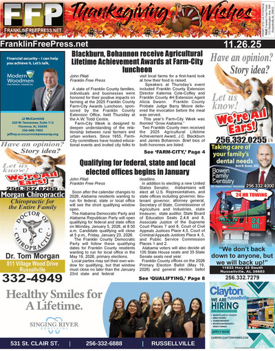 Franklin Free Press - Nov 26, 2025