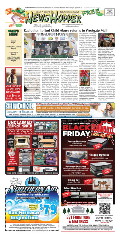 News Hopper - Nov 29, 2025