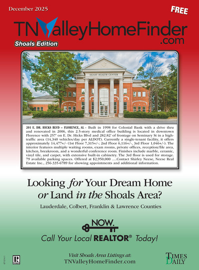 Times Daily - Special Sections - TNValleyHomeFinder.com – Shoals Edition - Dec 4, 2025