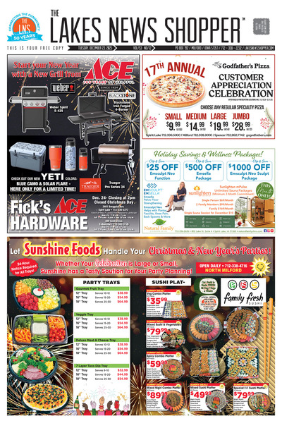 Lakes News Shopper - Dec 23, 2025