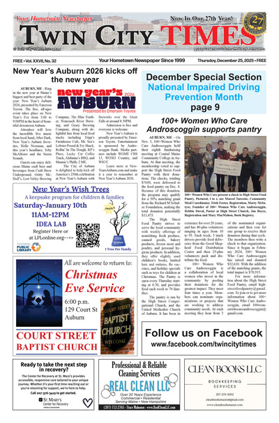 Twin City Times - Dec 25, 2025