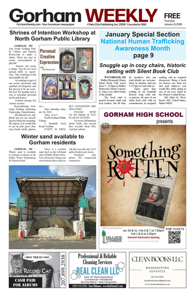 Gorham Weekly - Jan 8, 2026